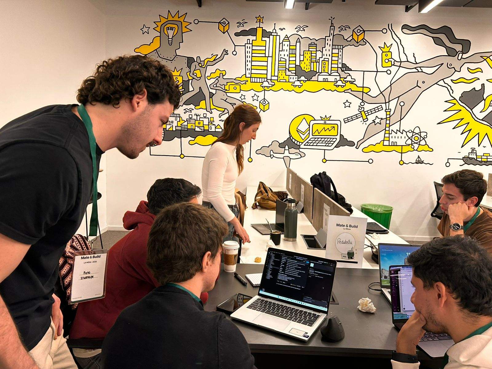Acompañando a un equipo mientras construye