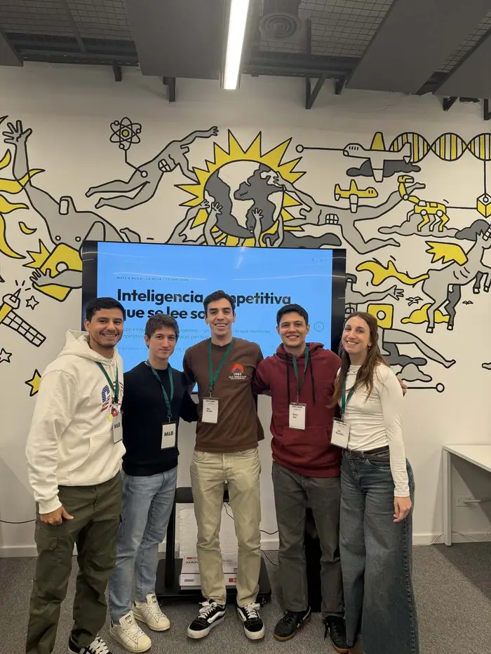 El equipo de PedidosYa en La Mesa