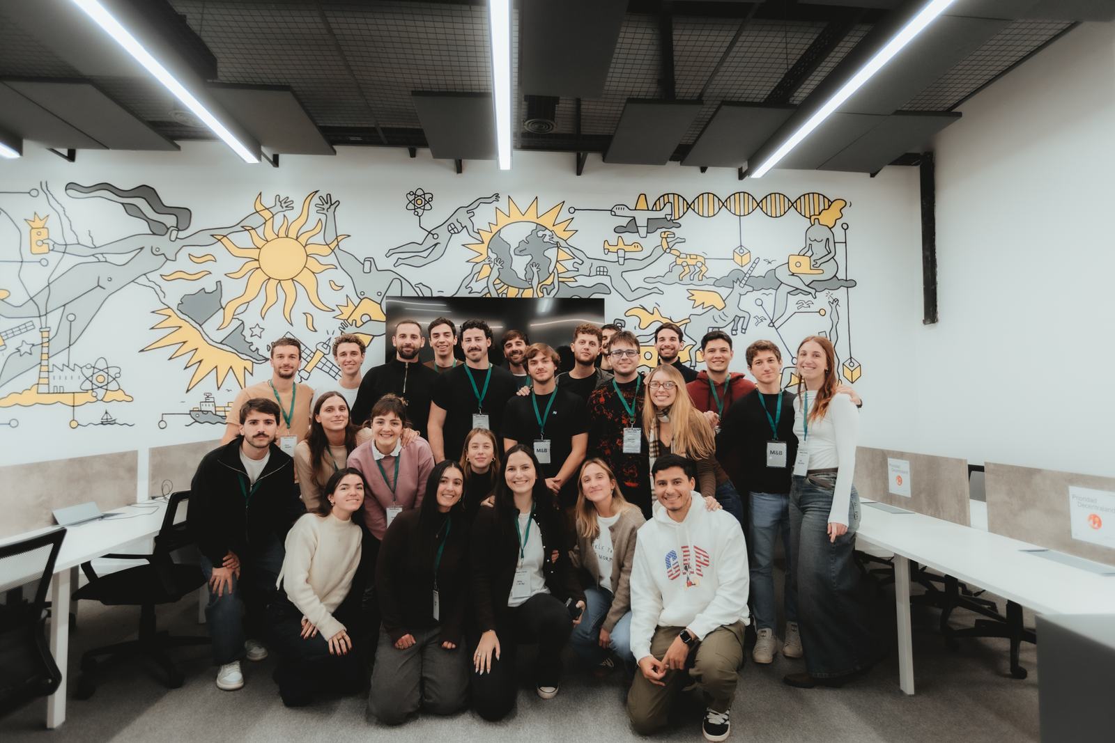 La primera Mesa de Mate & Build — todos los builders