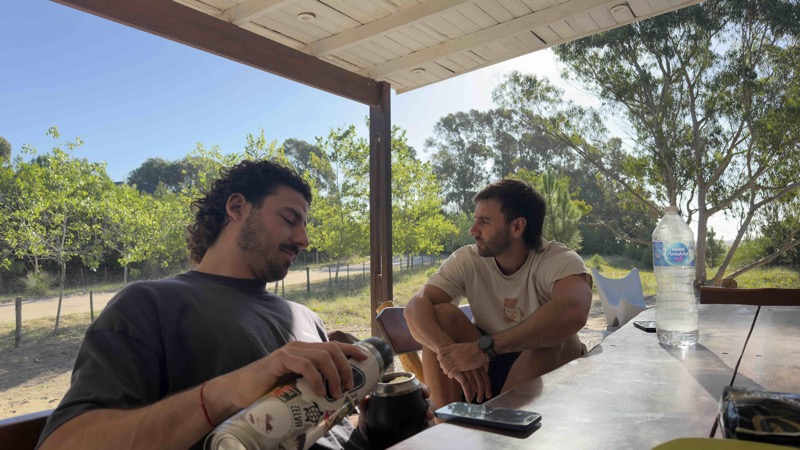 El mate de cada sesión